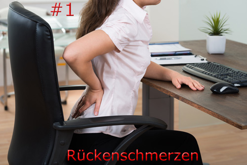 Bürokrankheiten Teil 1: Rückenschmerzen – was tun?