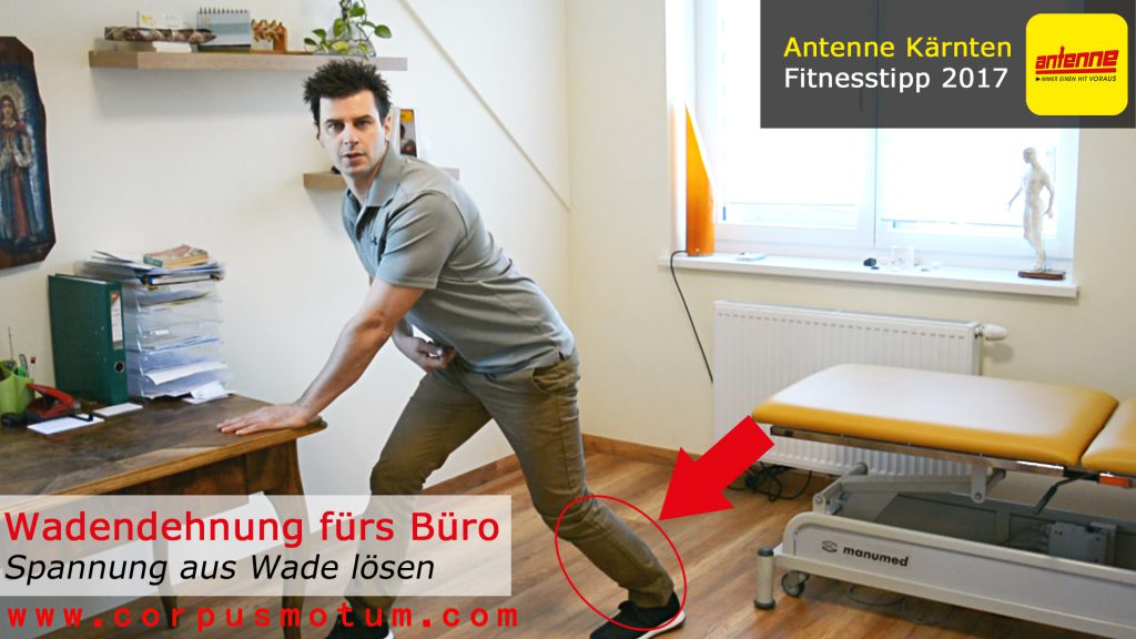 Wadendehnung fürs Büro