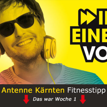 Antenne Fitnesstipp – Das war Woche 1