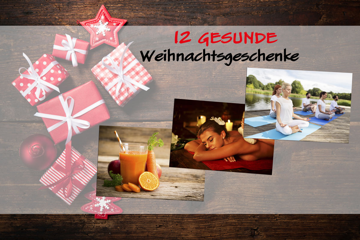 12 gesunde Weihnachtsgeschenke