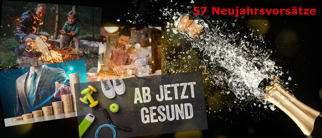 Neujahrsvorsätze | 57 Ideen für gute Vorsätze