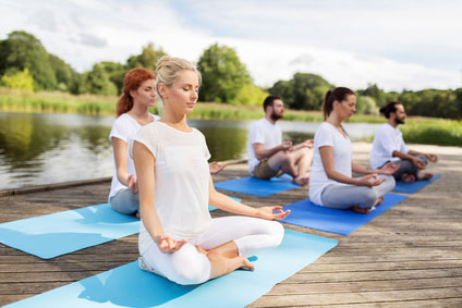 BGF Maßnahme Bewegung Yoga